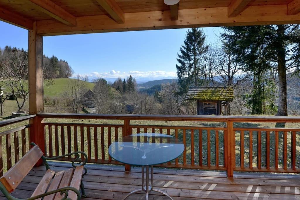 Ferienwohnung Karawankenblick Bach  Esterno foto